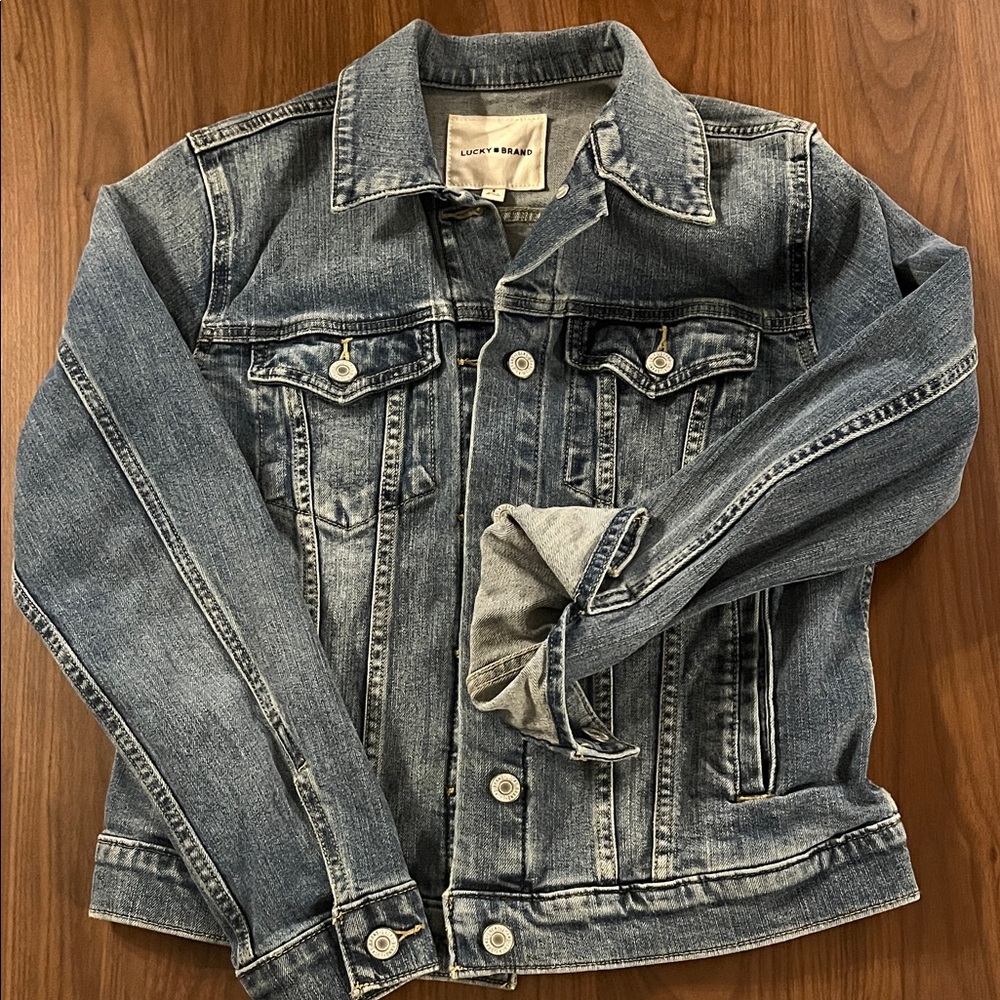 Lucky Brand Dark Wash Denim Jacket